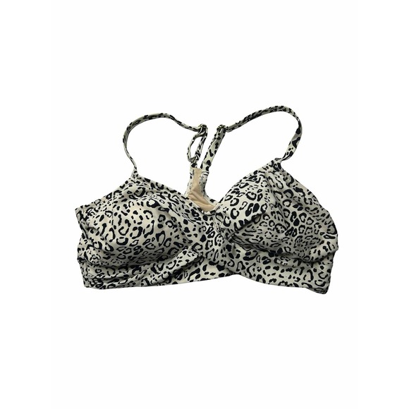 Kona Sol Size 1X Animal Print Swim Top Removable Pads Adjustable Straps NWT - Picture 1 of 4